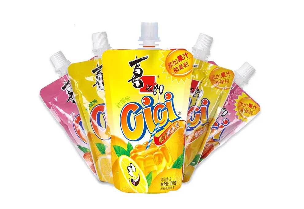 革新食品包裝 —— 自動化吸吸果凍灌裝旋蓋機，開啟便捷美味新體驗！